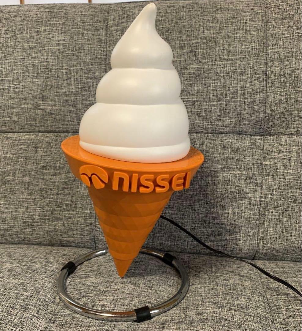 nissei 日世　ニッセイ　ソフトクリーム　ライト　スタンド　非売品