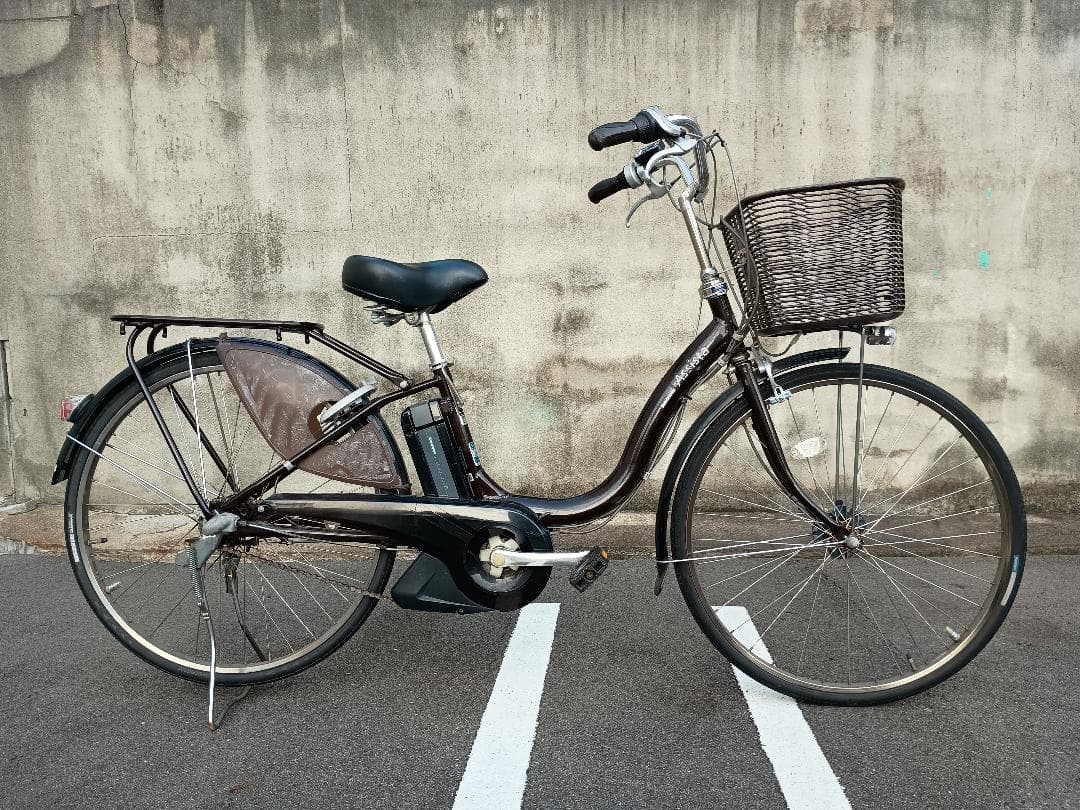 (No 1001) ヤマハ PAS Assista 26インチ ブラウン