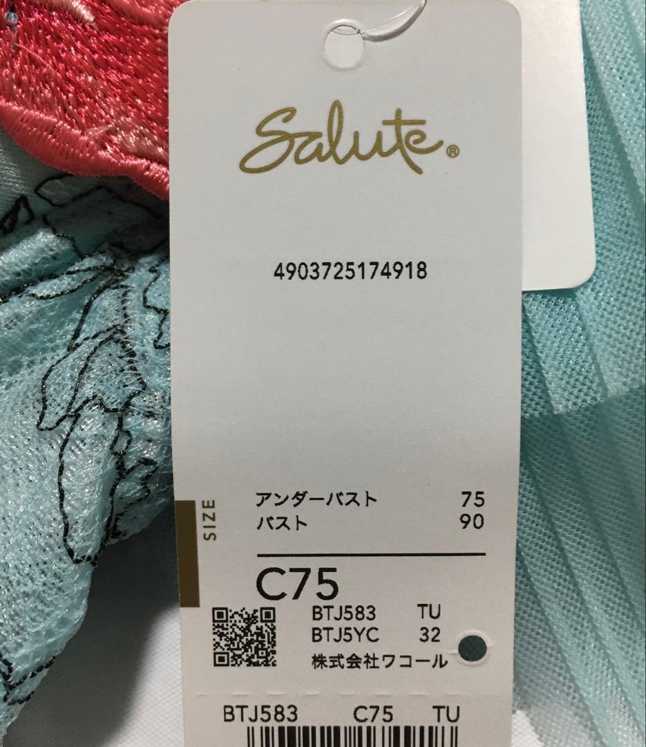 新品　ワコール　サルート 83G スリーインワン C75 40周年限定