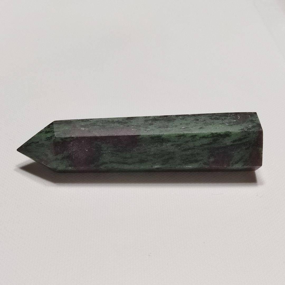 パワーストーン　天然石　ルビーインゾイサイト　ポイント　94g　No.336