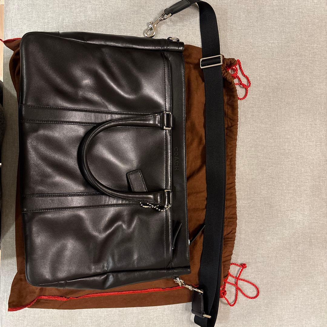 COACH ダークブラウン トートバッグ