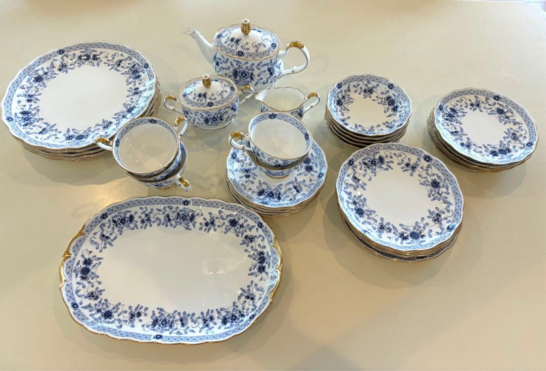 ナルミ　食器セット　ボーンチャイナ　ミラノ　5人用