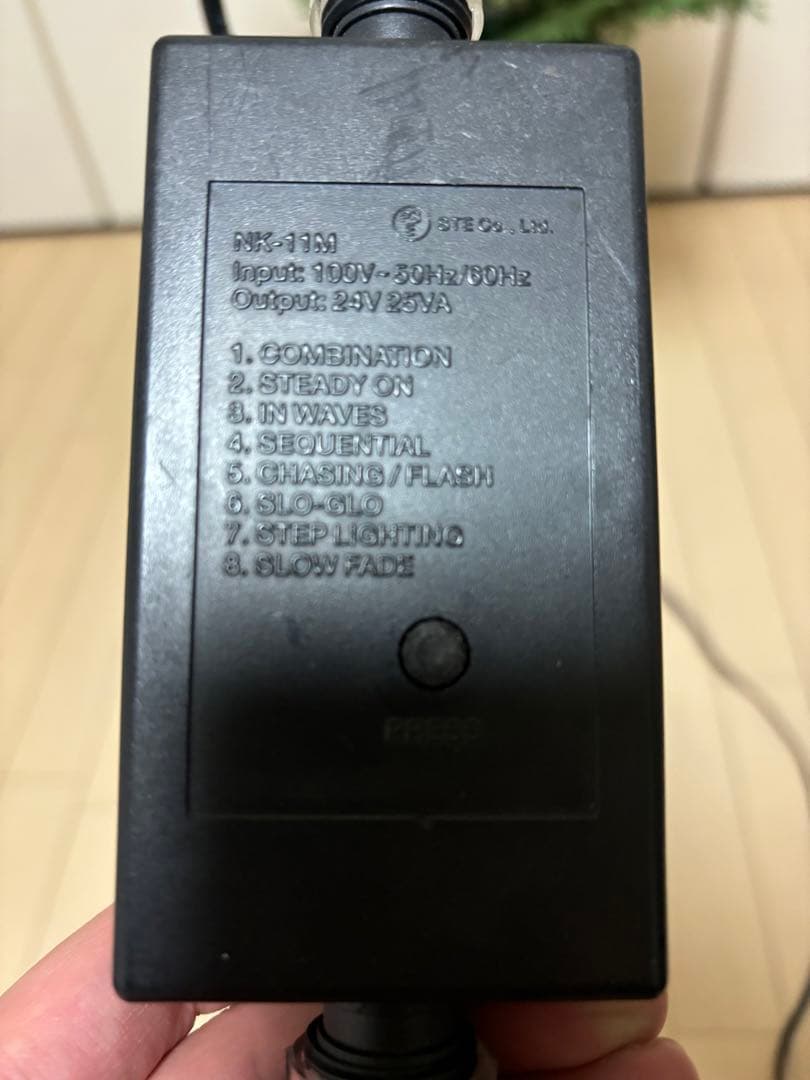 クリスマスツリー 鉢付き LEDライト付
