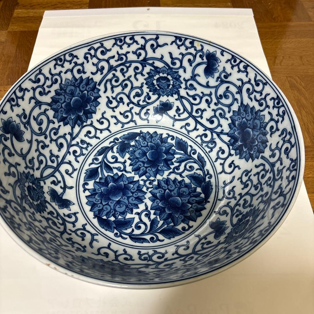 青花湯碗！
