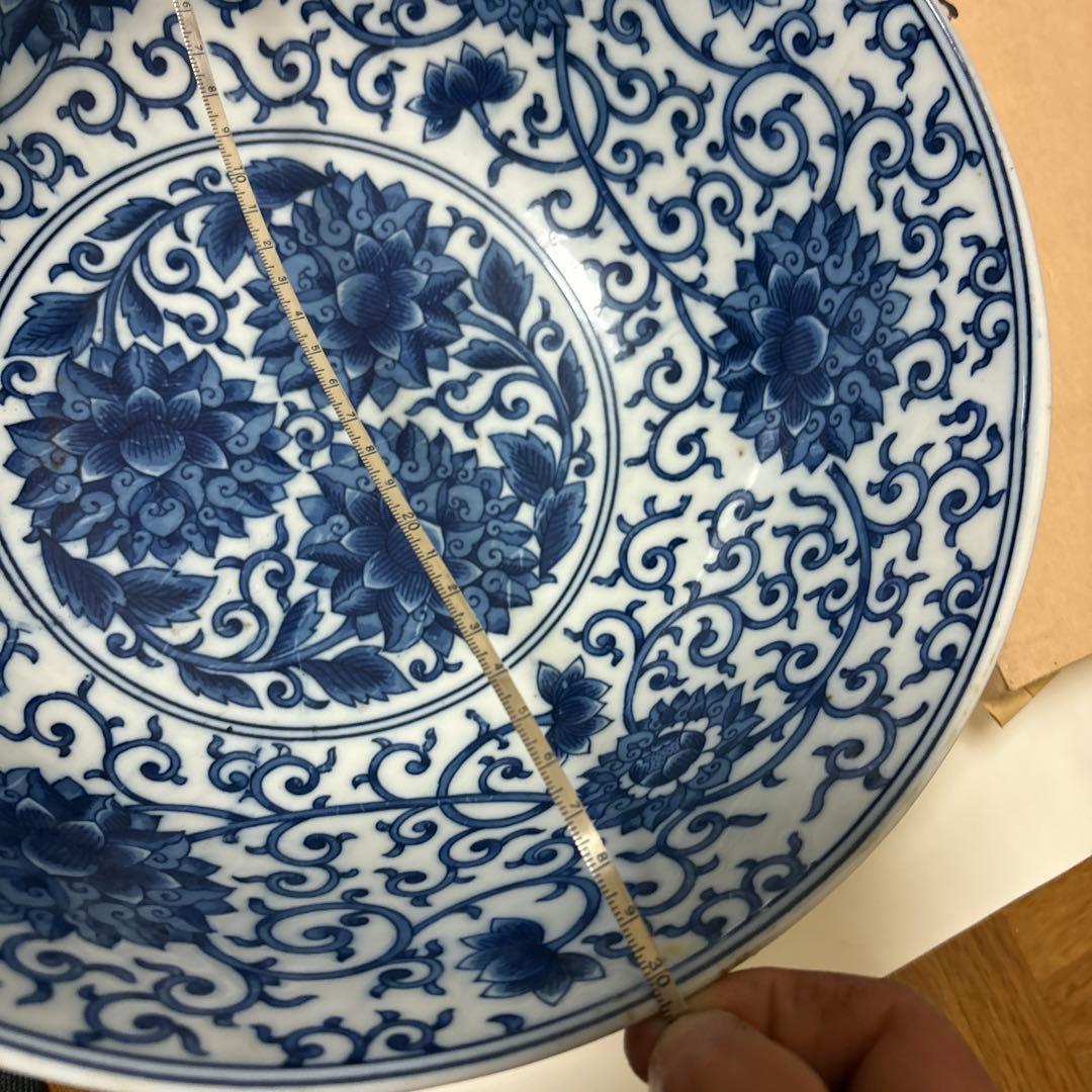 青花湯碗！