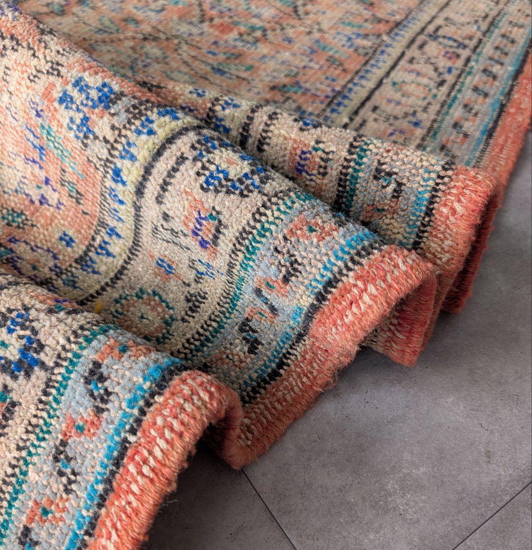 ヴィンテージラグ　トルコ　マット turkish rug