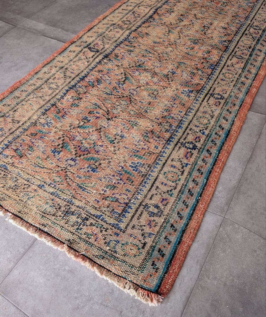 ヴィンテージラグ　トルコ　マット turkish rug