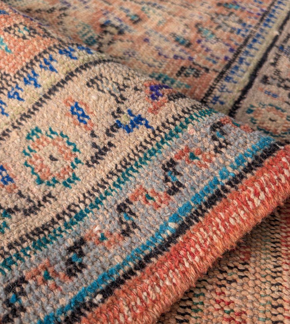 ヴィンテージラグ　トルコ　マット turkish rug