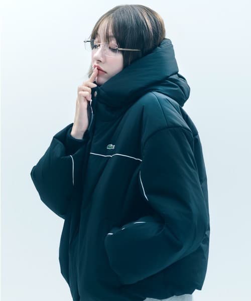 SNIDEL LACOSTE コラボ　中綿ブルゾン