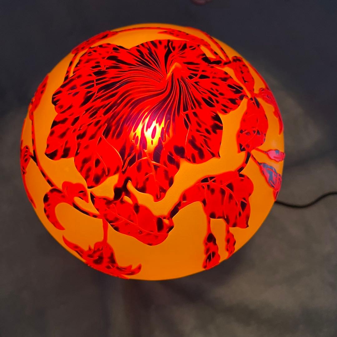 [ビンテージ]Charder ガレ風　　スタンドランプ　　スタンドライト