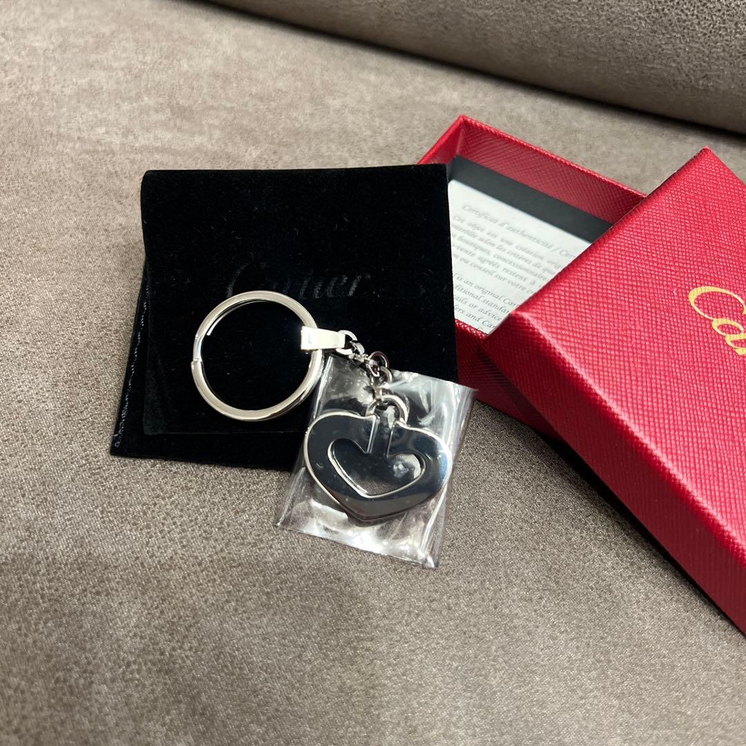 Cartier ハート キーリング