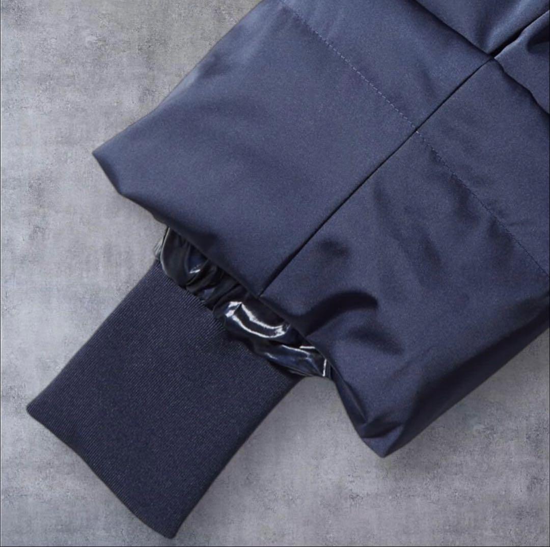 【美品】UNIQLO +J　ハイブリッドダウンジャケット ネイビー XXL