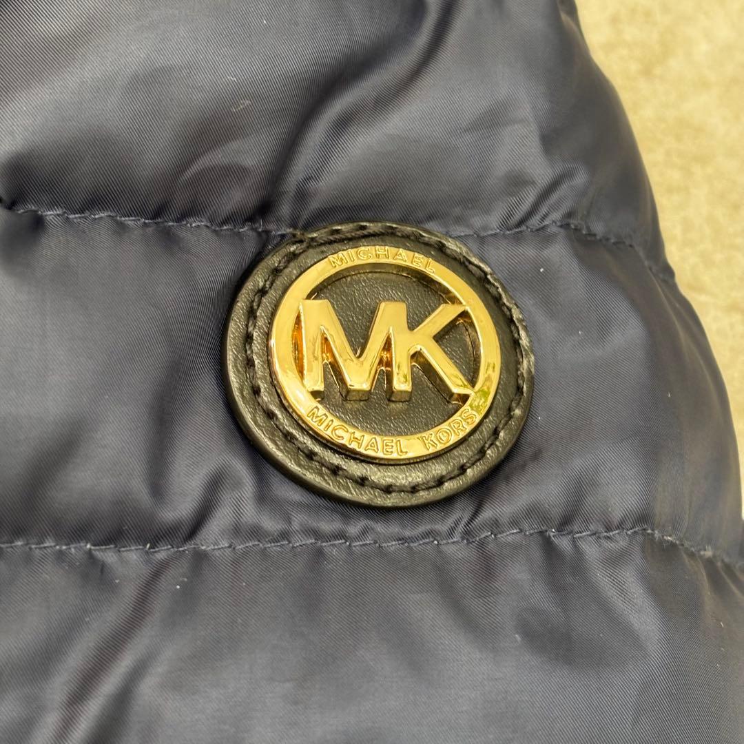 極美品　MICHAEL KORS ネイビー　ダウンジャケット S 2WAY