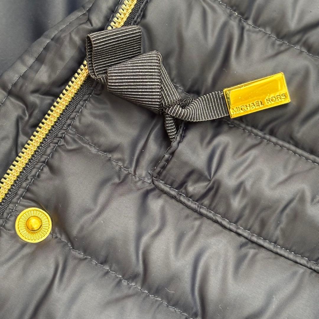 極美品　MICHAEL KORS ネイビー　ダウンジャケット S 2WAY