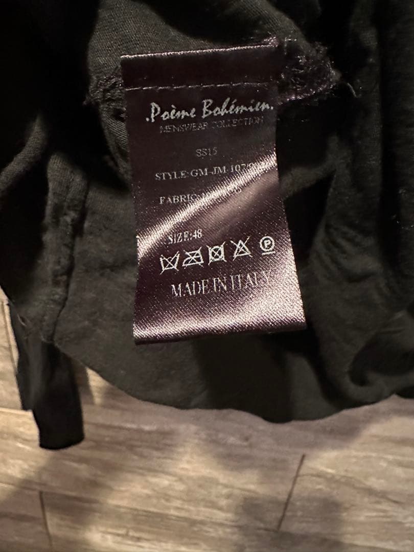 poeme bohemien ヘンリーネック　カットソー　48