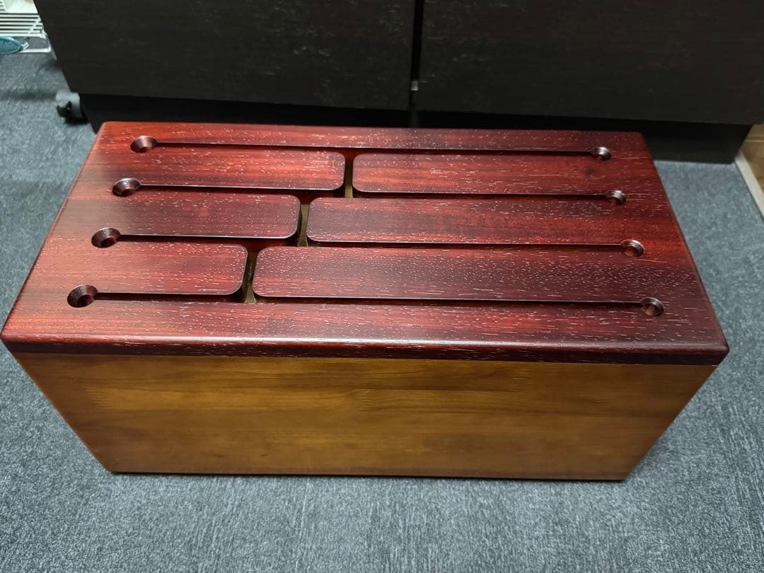 木製 箱太鼓　マレット付