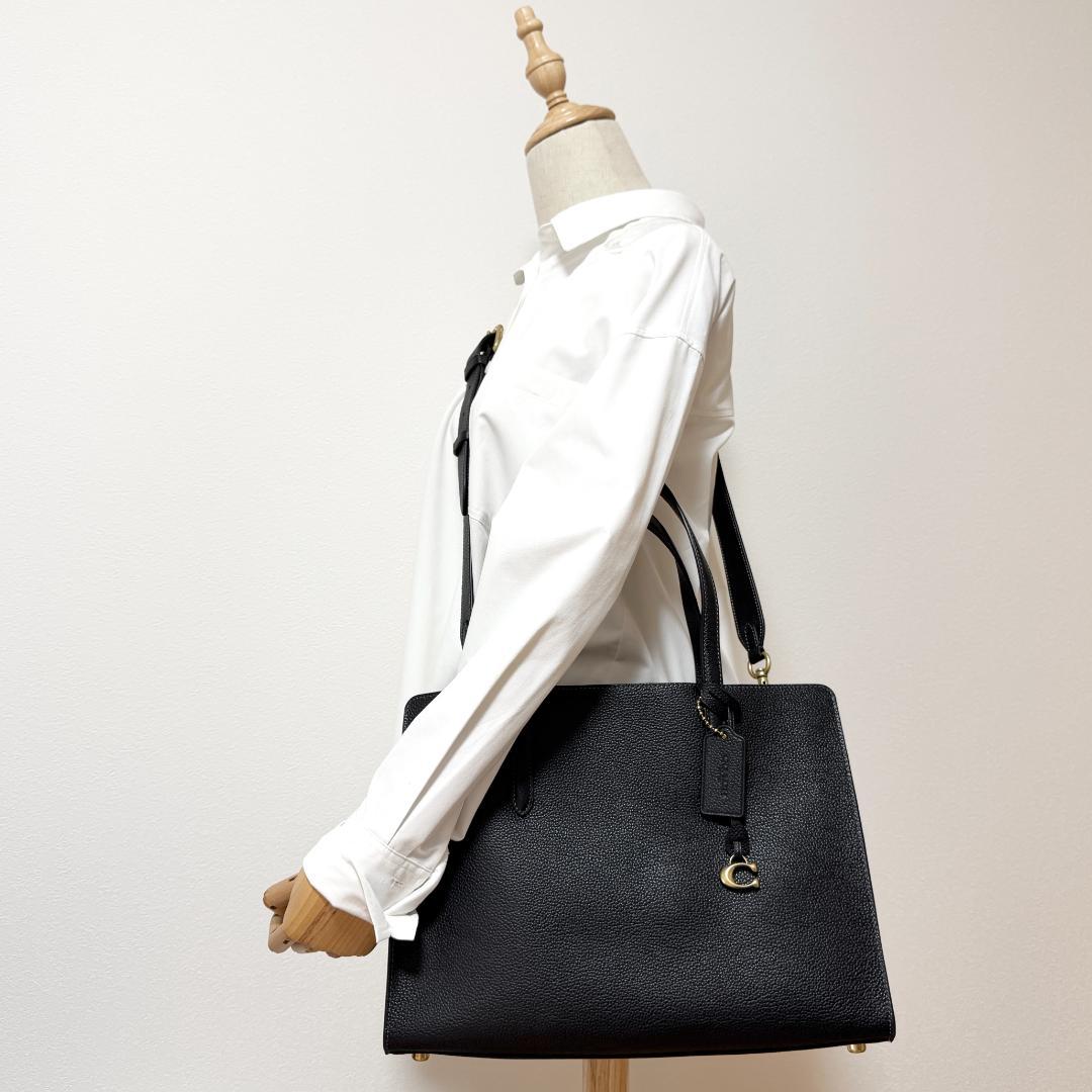 ✨美品✨ COACH コーチ 2way トートバッグ カーター キャリーオール