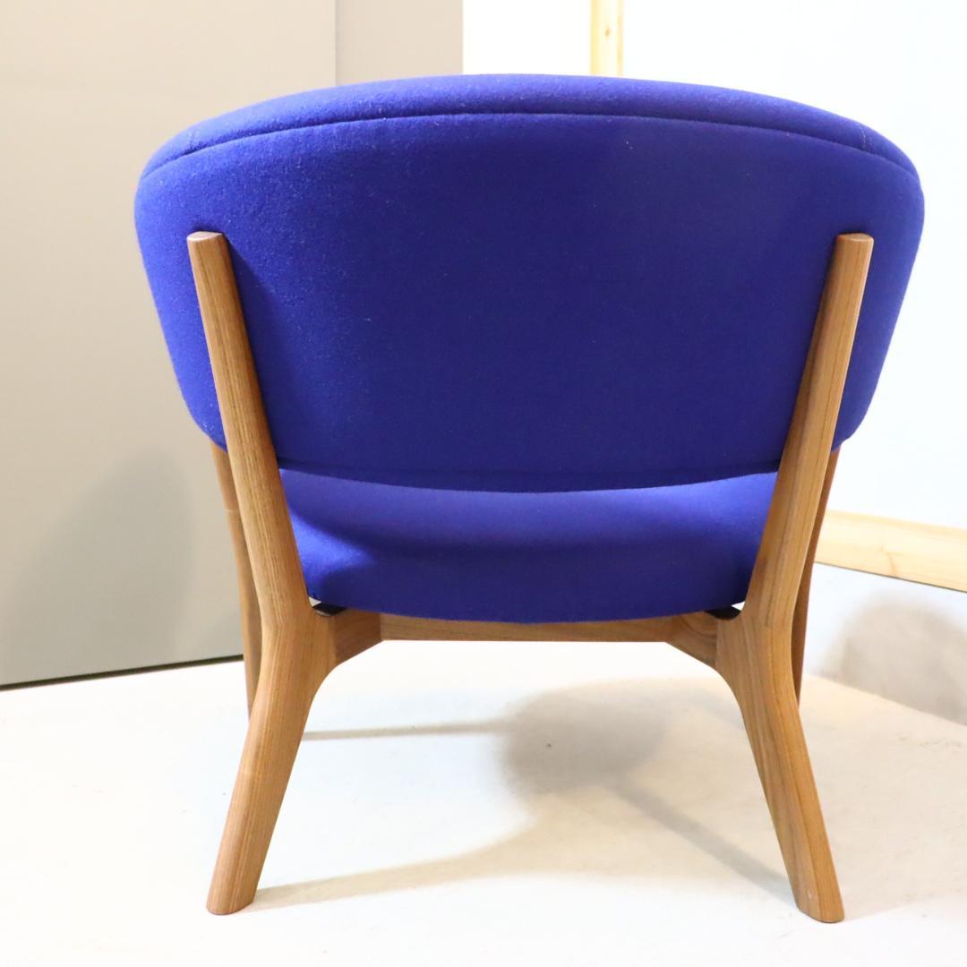 マルニコレクション Roundish ウォールナット材 シングルシートソファ