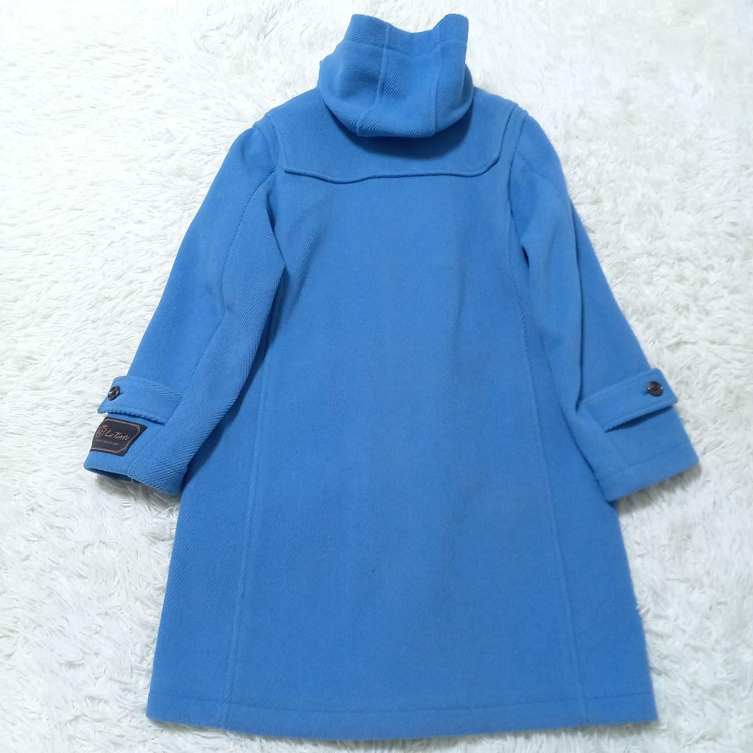 ●良品●　ORCIVAL　Le Tinte　ヘリンボーン　ダッフルコート　ブルー