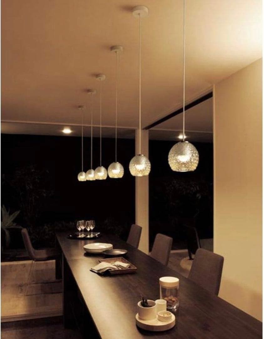 2個セット【極美品】Panasonic LED ペンダントライト ガラス 照明