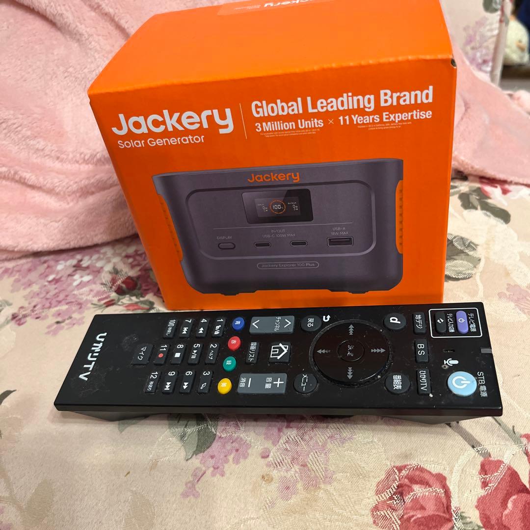 新品未使用！Jackery ポータブル電源 100 Plus JE-100A