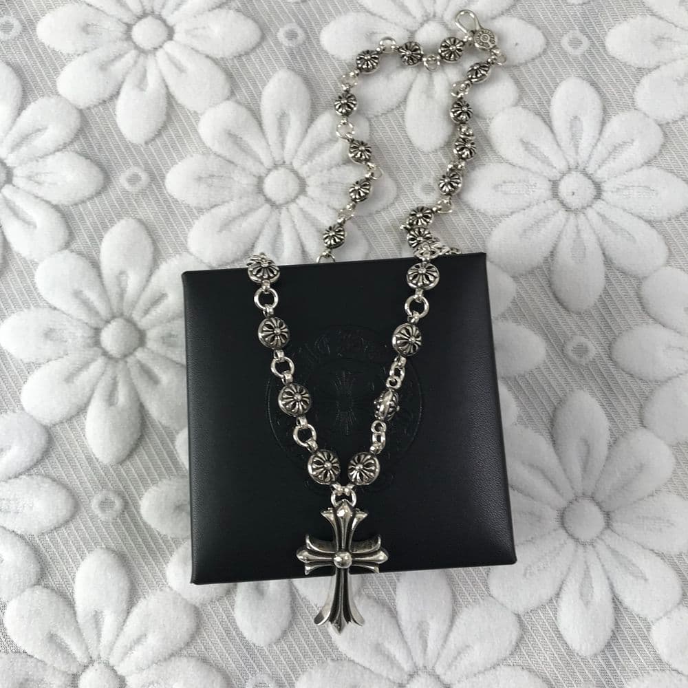 CHROME HEARTS クロスネックレス シルバー925