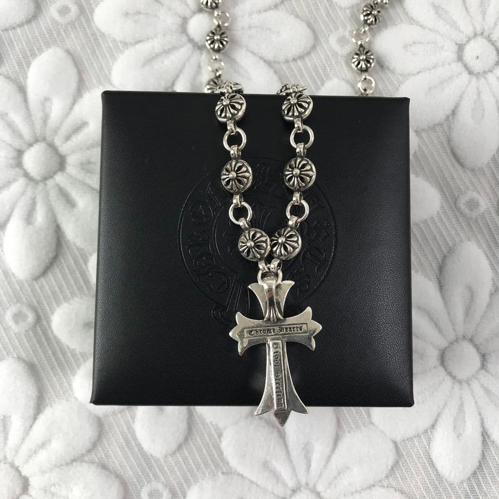 CHROME HEARTS クロスネックレス シルバー925