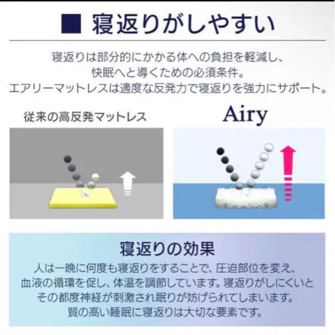 【使用歴1年】マットレス セミダブル 折り畳み 三つ折り 抗菌防臭 高反発