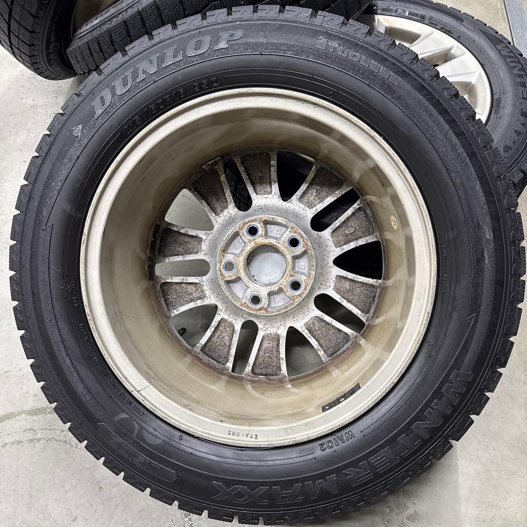 ① 215/60R16 2023年製　HONDA純正モデューロホイール16インチ