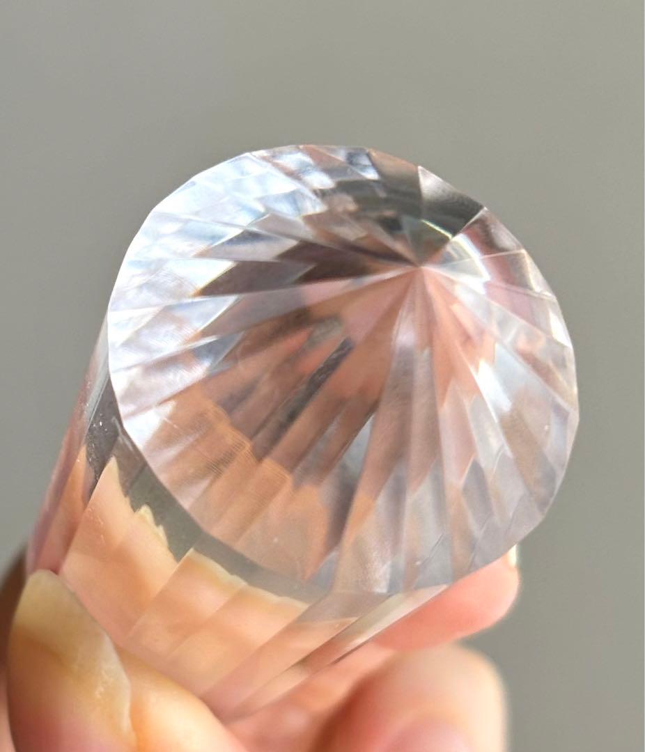 AAAグレード　ブルーラダー　レムリアンシード　24面体　ヴォーゲルワンド　水晶