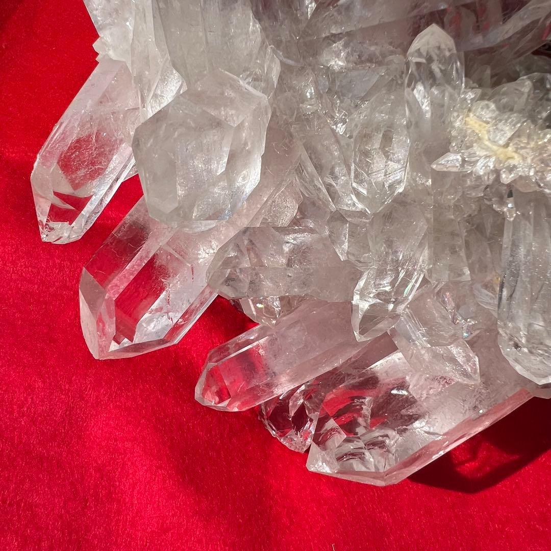 ✳️美しい照り、輝きを放つ‼️存在際立つ水晶✨SS級 水晶クラスター 天然石 原石