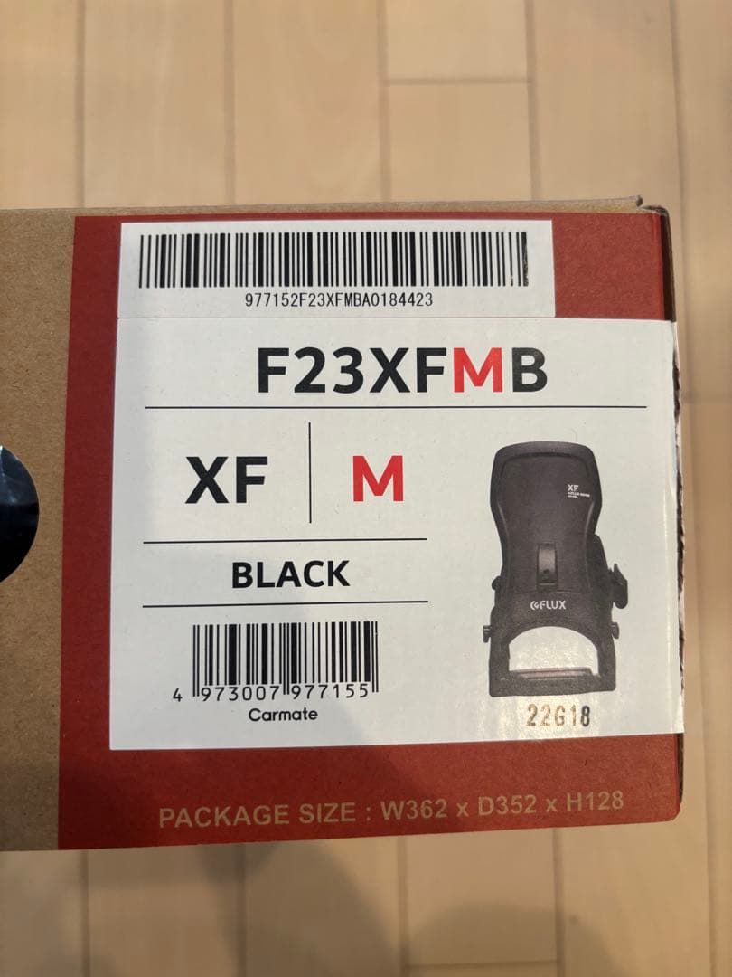 FLUX XF 22-23モデル　ブラック　Ｍサイズ