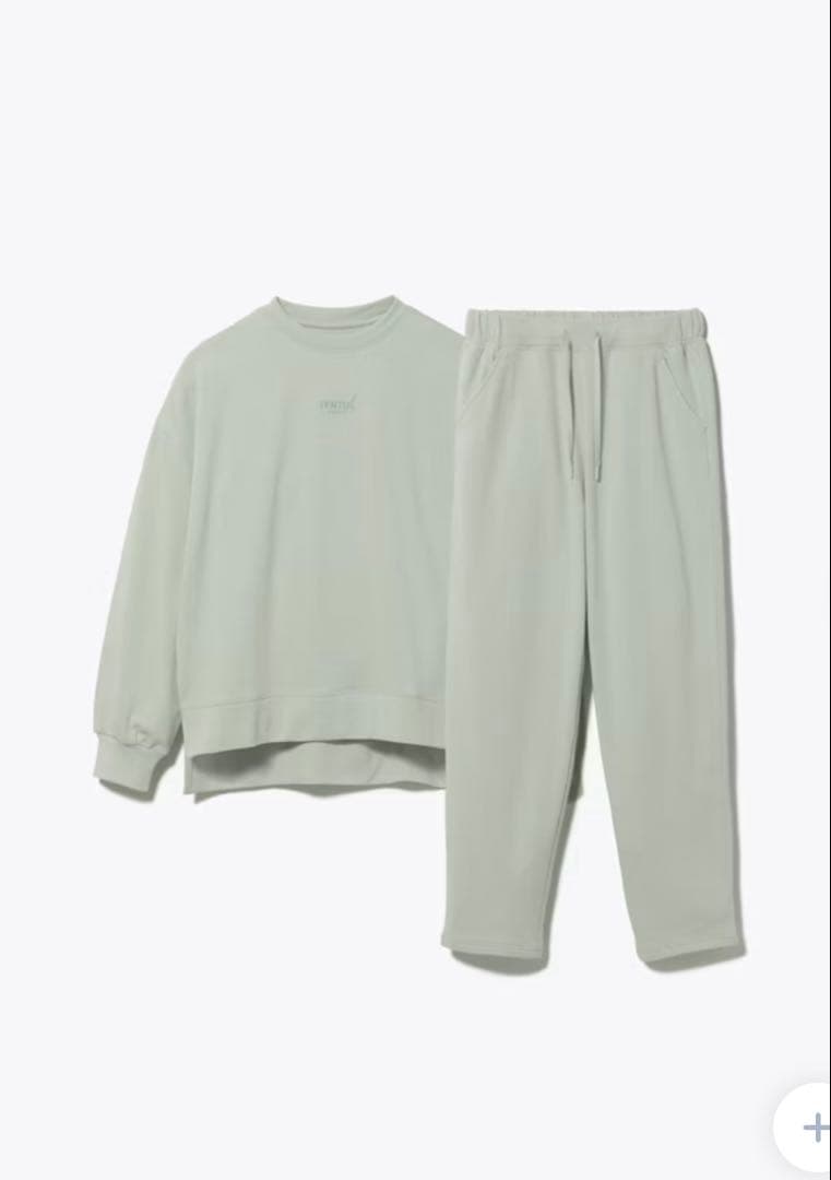 TENTIAL BAKUNE バクネ スウェット上下セット Sサイズ グリーン