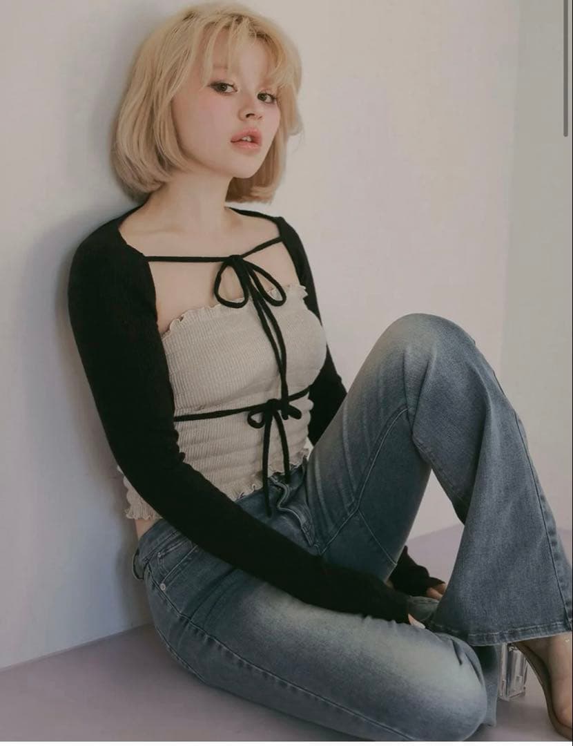アンドマリー am1169 andmary Mei shirring tops