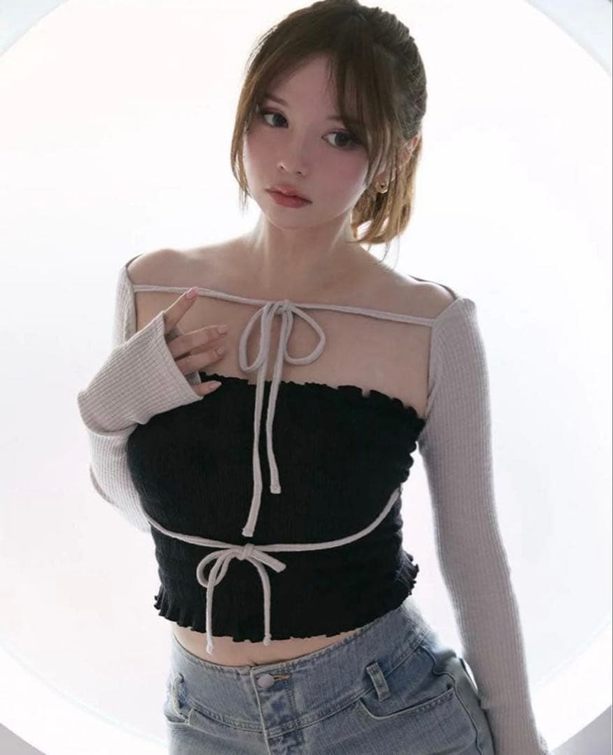 アンドマリー am1169 andmary Mei shirring tops