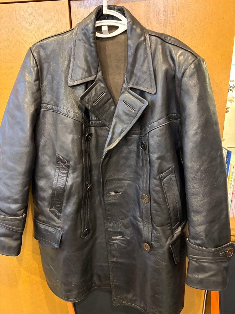 80s Vintage ドイツ製 コルビジェジャケット レザージャケット