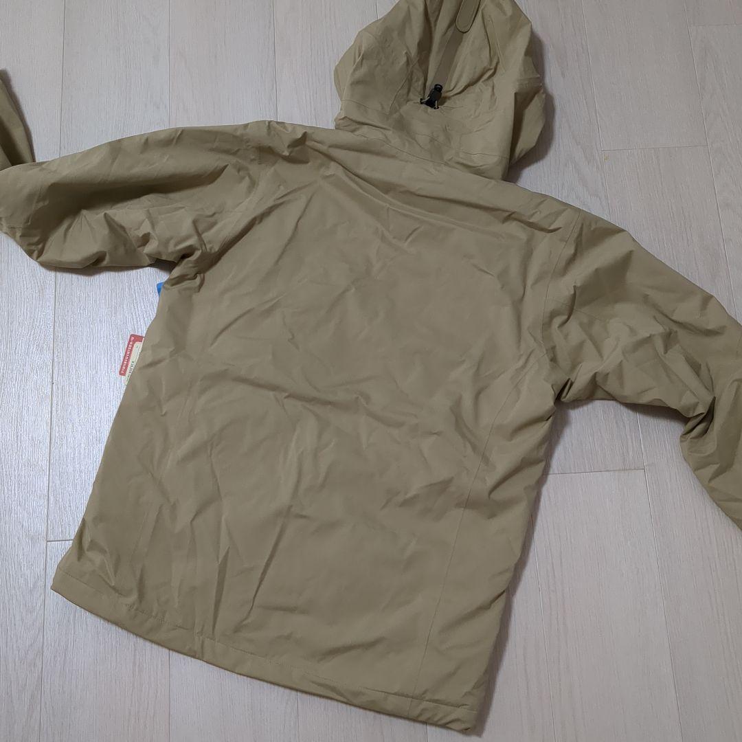 【新品】mont-bellパウダーステップ パーカ Men's　М　タン