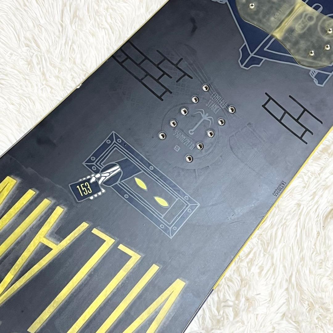 VILLAIN ヴィレイン ビレイン　153cm スノーボード　SALOMON
