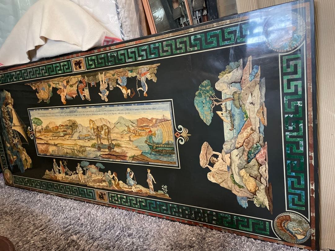 その他 Italian Scagliola Tabletop