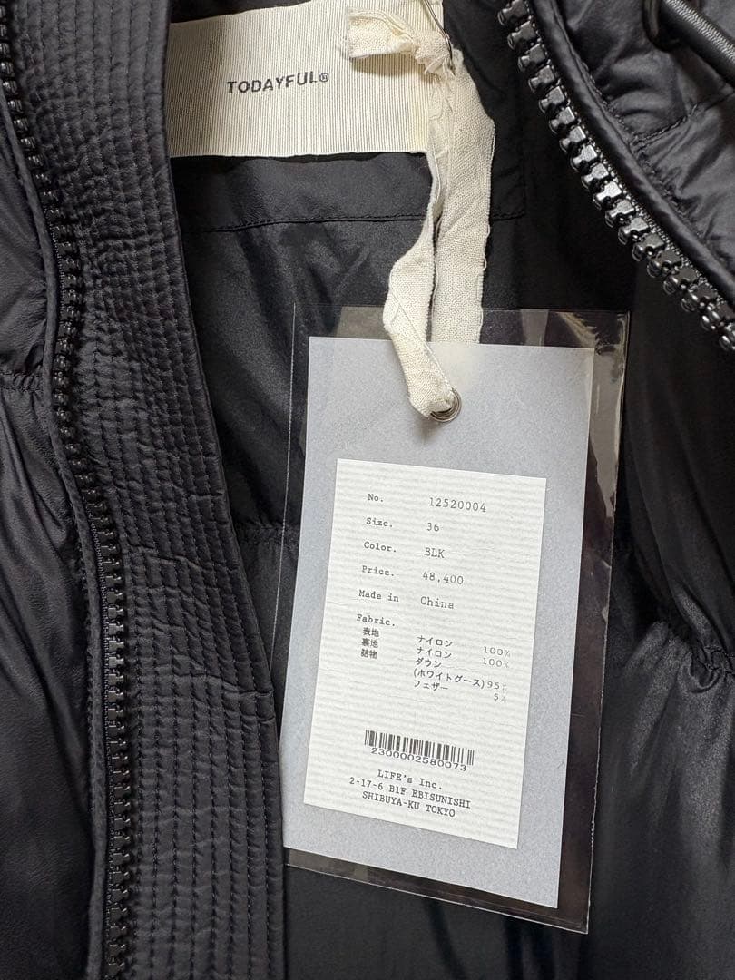 todayful トゥデイフル　Ultralight  Jacket