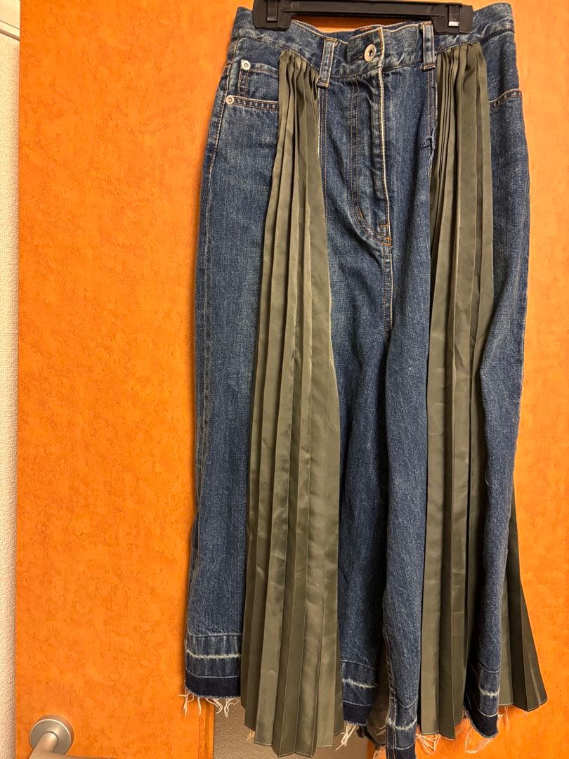 サカイ 22SS 22-06113 デニミックススカート