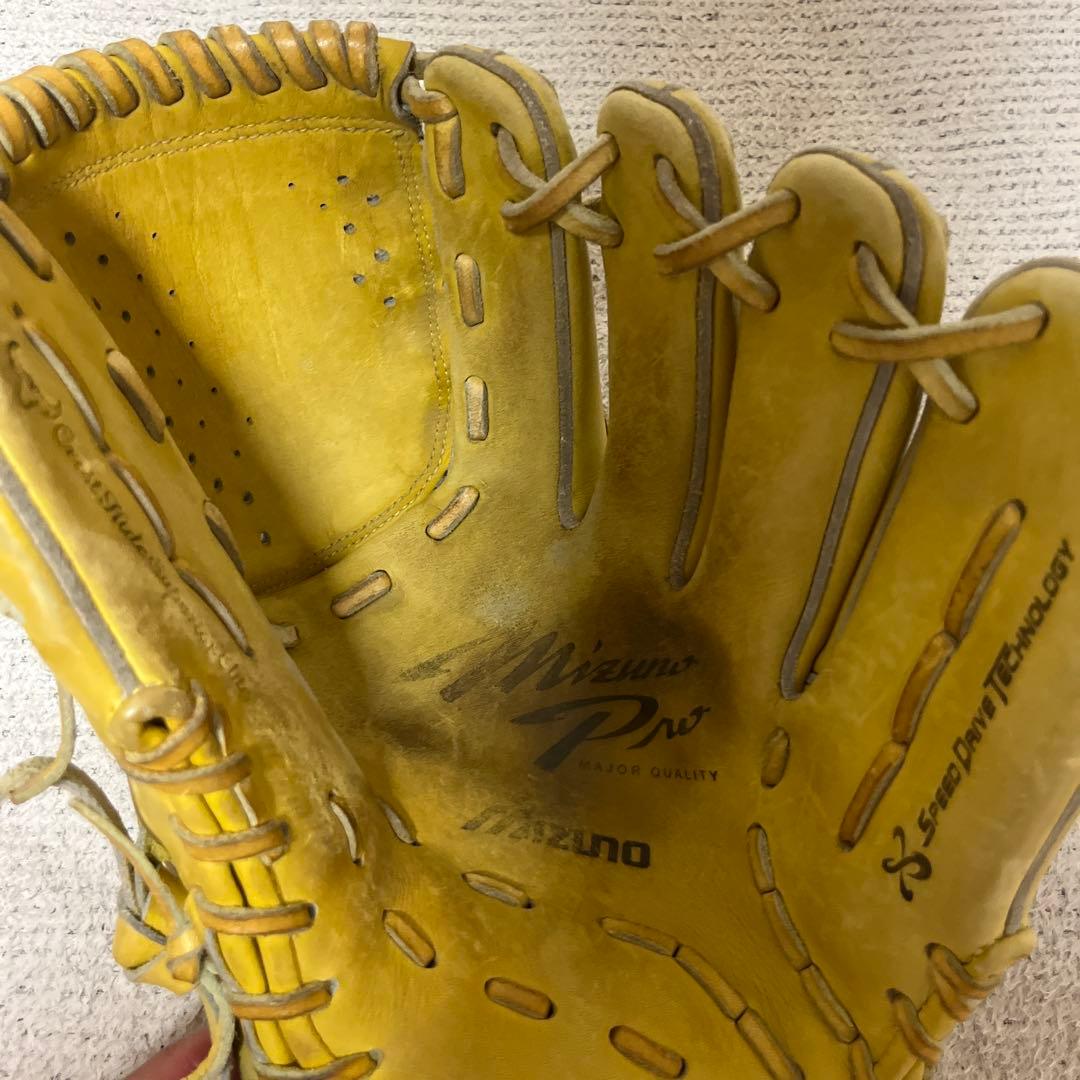 Mizuno ベージュ 野球グローブ
