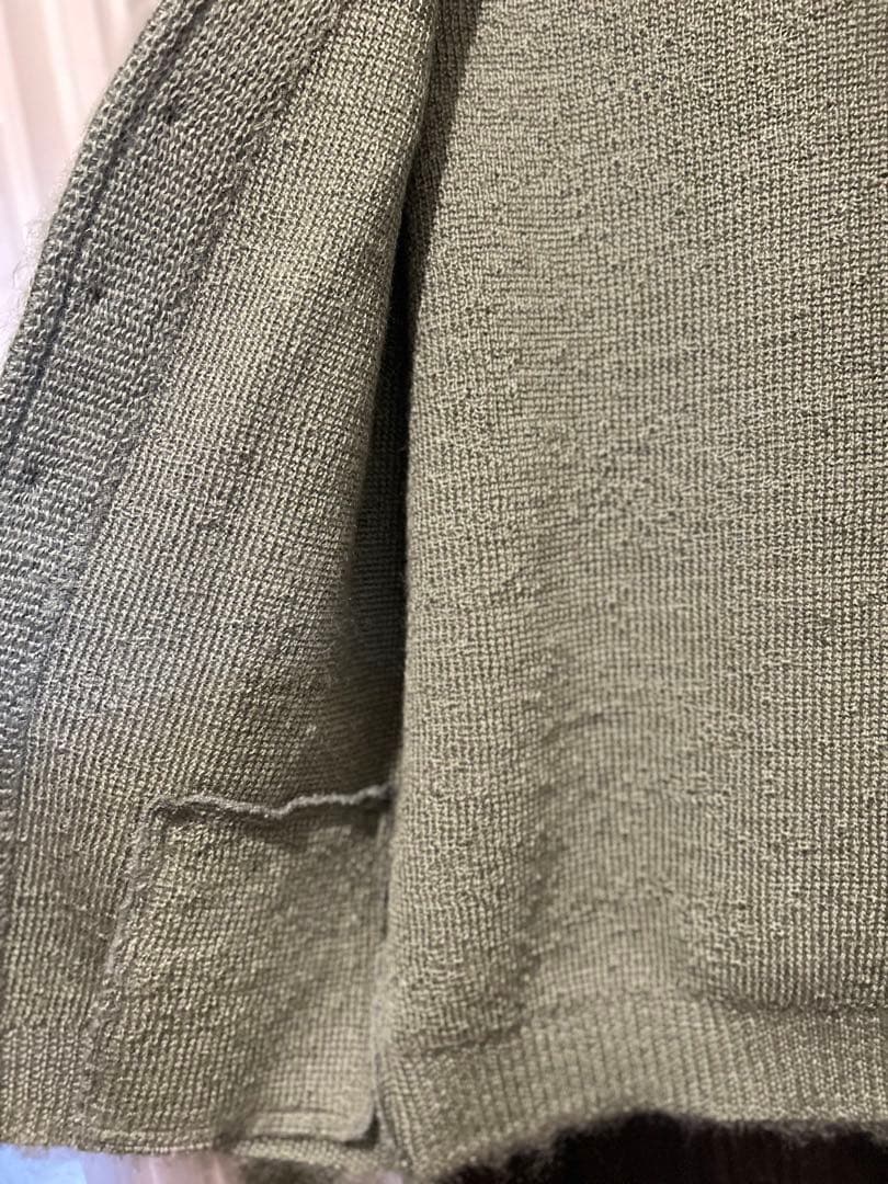 ¥77000 リアルマッコイズ　モヘアニット　カーディガン　ミント