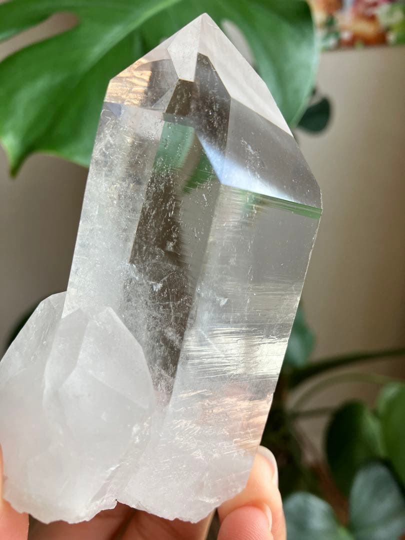 【高品質！】アーカンソー水晶 BIGポイント くっきり△