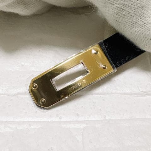 美品✨HERMES ブレスレット ケリー ドゥブルトゥール ゴールド×ブラック