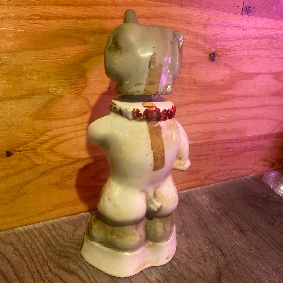 1968年製JIM BEAM 象の陶器ビンテージボトル