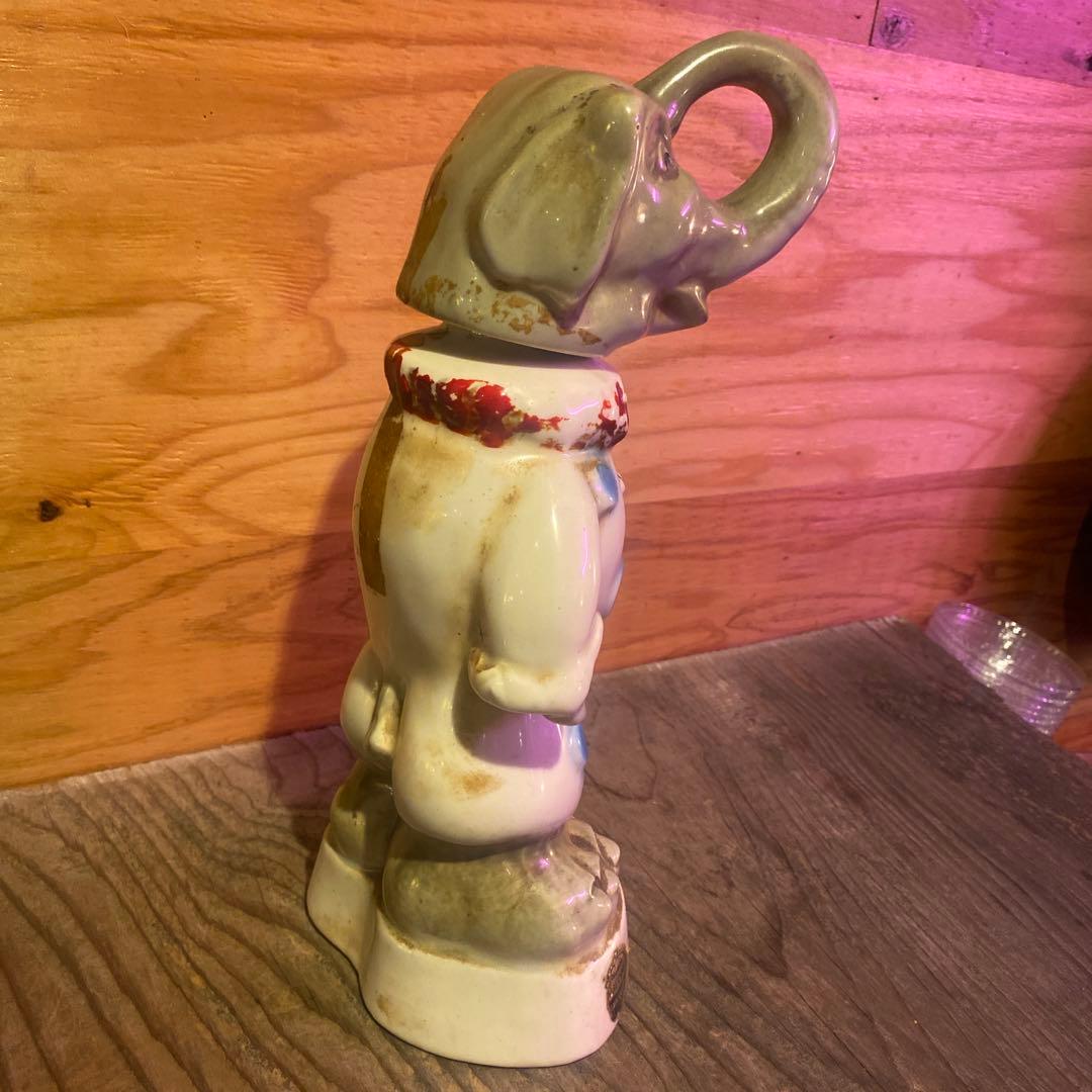 1968年製JIM BEAM 象の陶器ビンテージボトル