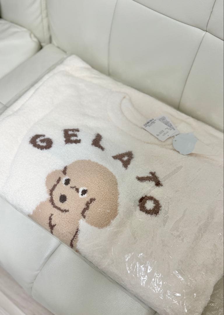 【新品未使用】ジェラピケ　ベビモコ　アイスドッグ　ワンピース