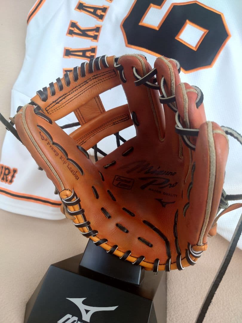 し*会様 Mizuno Pro 硬式内野手グローブクラフテッドエディション坂本勇