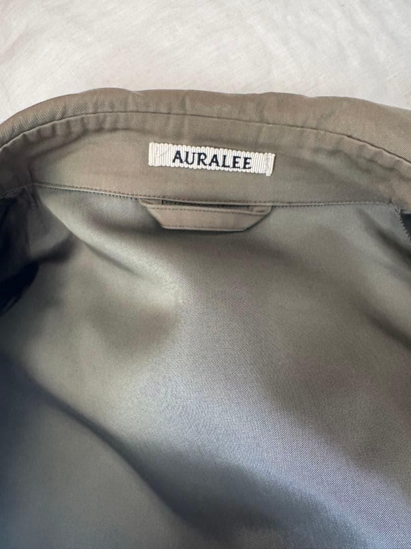 AURALEE オリーブグリーン トレンチコート サイズ4